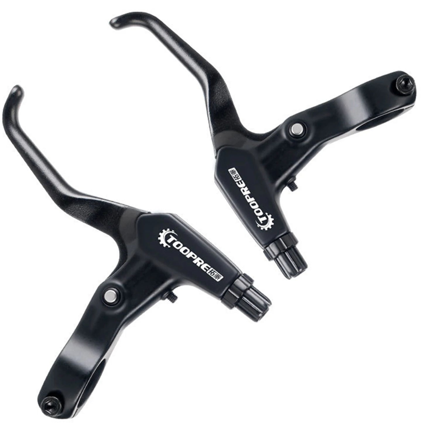 Aluminum Alloy Bicycle Brake Levers Lightweight And Convenient For Mountain Bike Road Bike Folding Bicycle Peaceful Pleasures Health and Wellness black