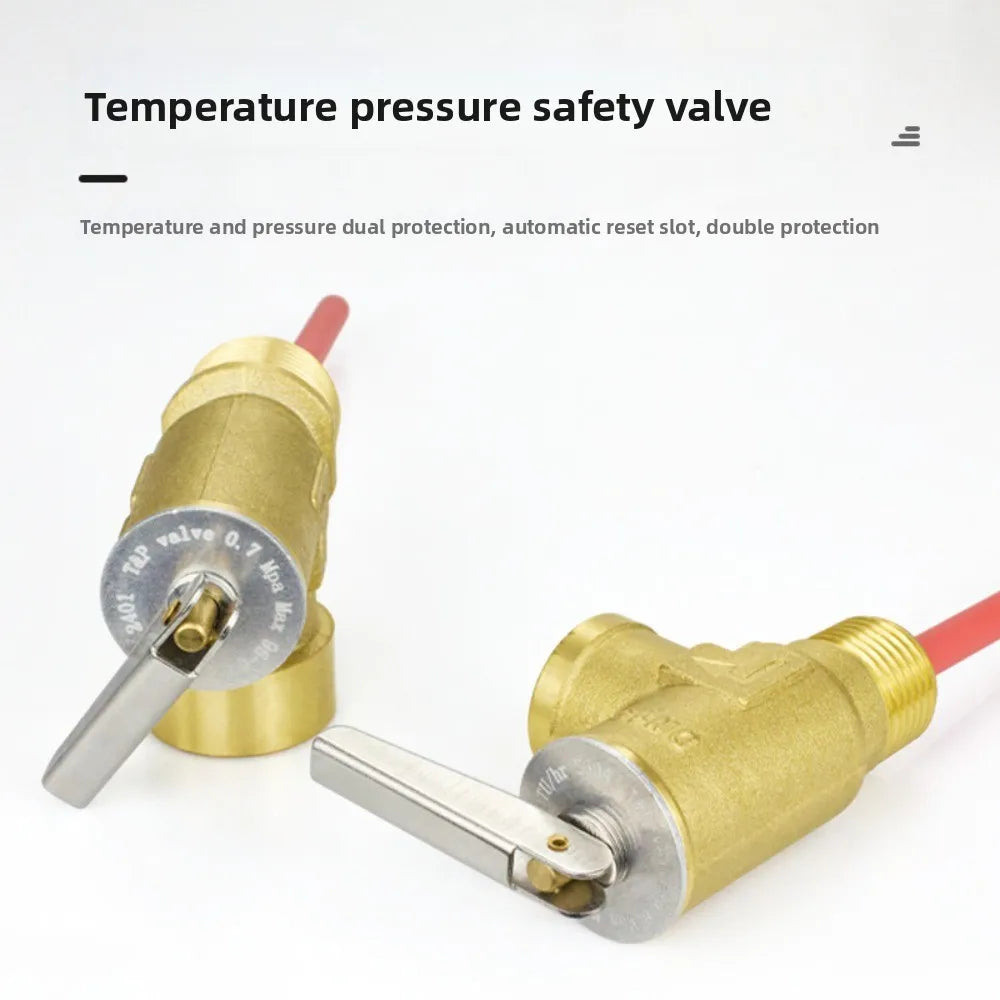 Brass Adjustable Pressure Relief Safety Valve | Closed Water Systems