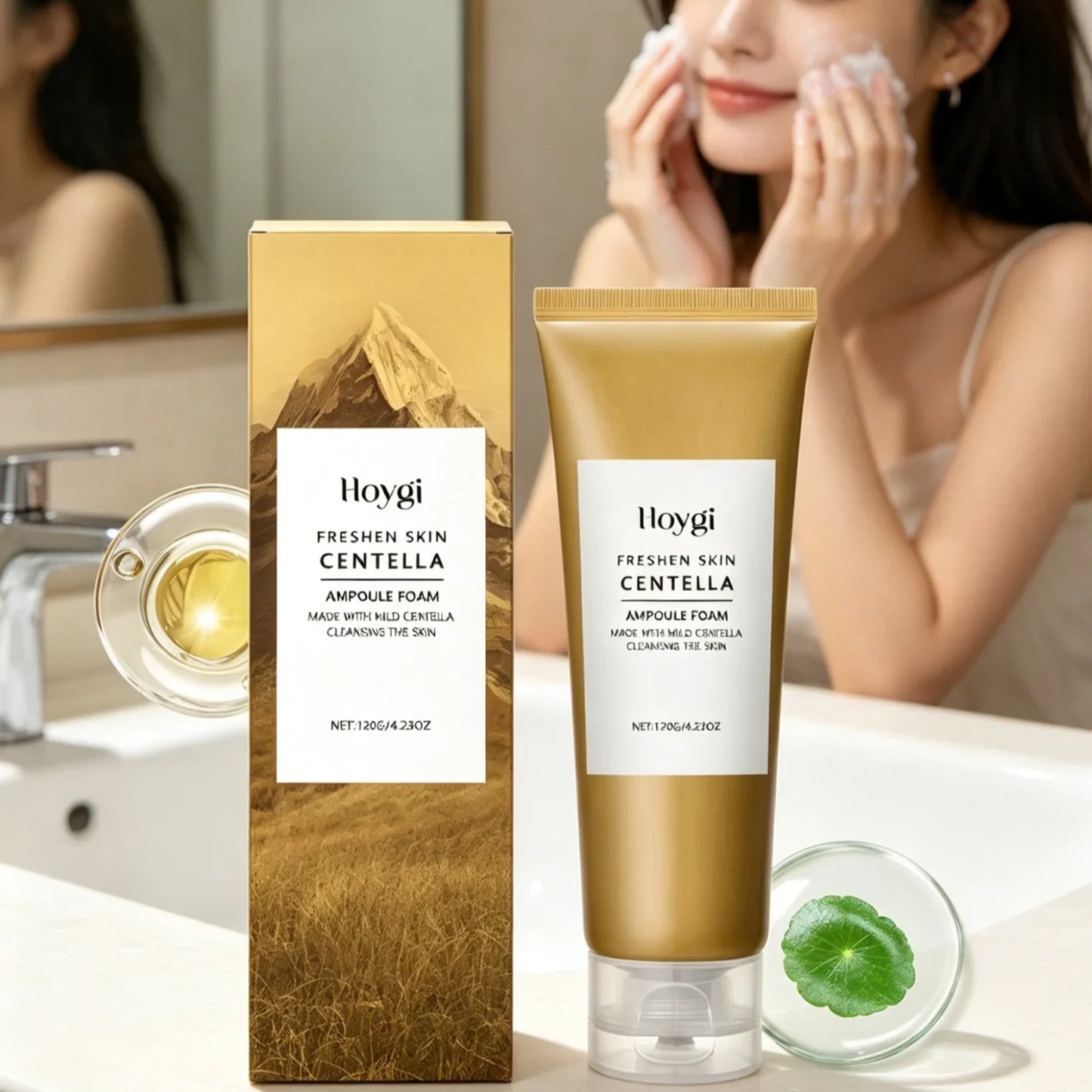 Hoygi Centella Facial Cleanser – Oil Control & Deep Clean 120g