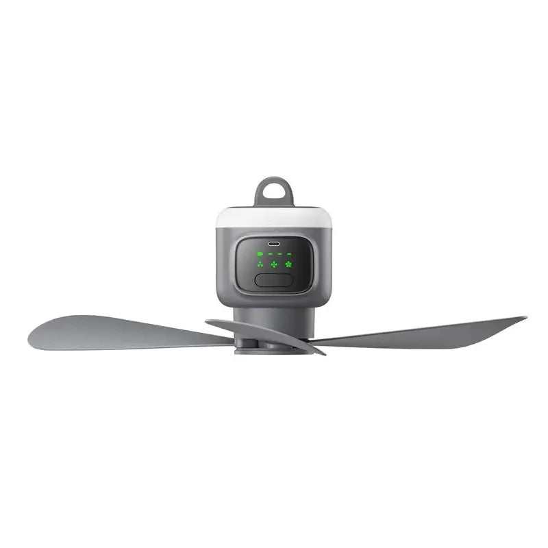 12000mAh ventilateurs de plafond portables ventilateur de Camping en plein Air tente circulateur d'air refroidisseur ventilateur Peaceful Pleasures Health and Wellness Grey