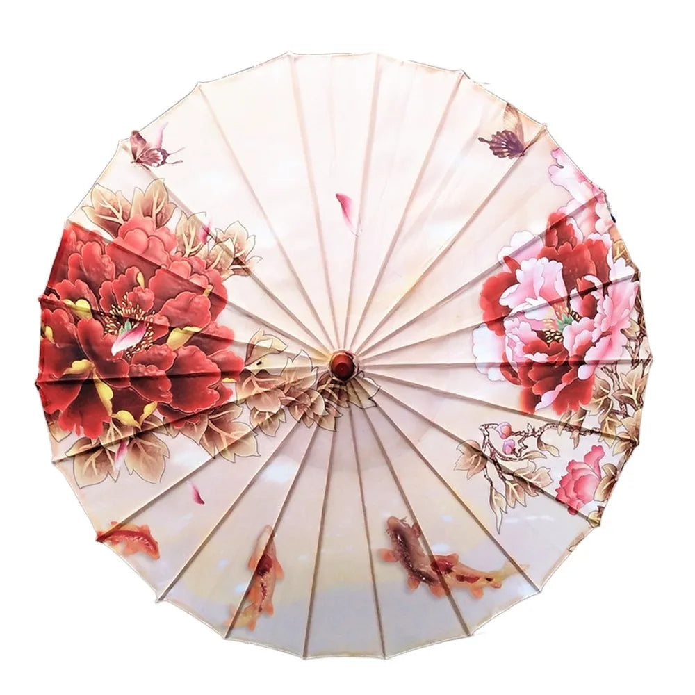 Handmade Silk Chinese Umbrella – Dance, Wedding & Décor Prop