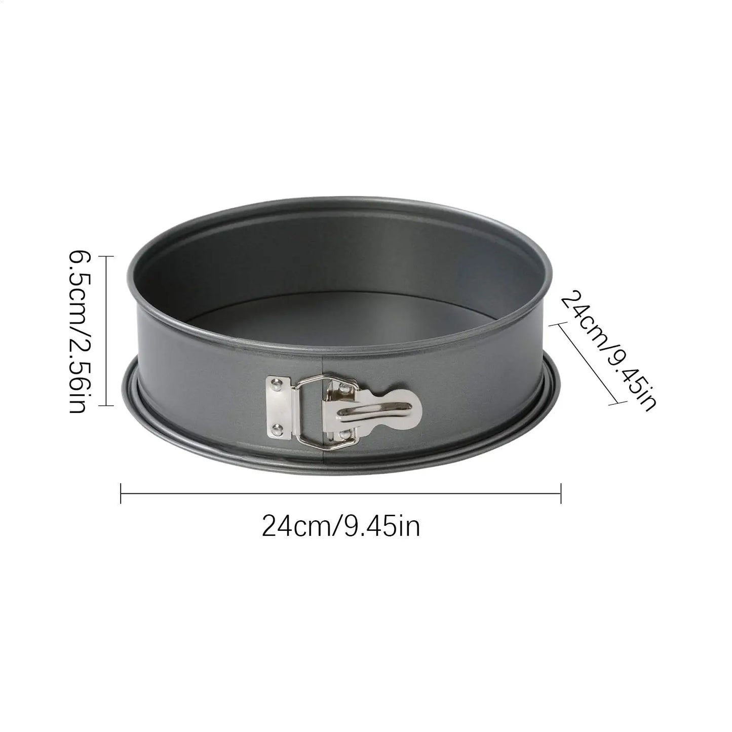 Professional Nonstick Springform Cake Pan with Removable Bottom for Home & Commercial Kitchen Baking, Oven Safe Peaceful Pleasures Health and Wellness