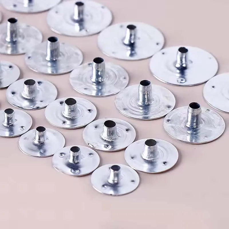 Cotton Candle Wicks & 100 Metal Sustainer Tabs – DIY Craft Kit