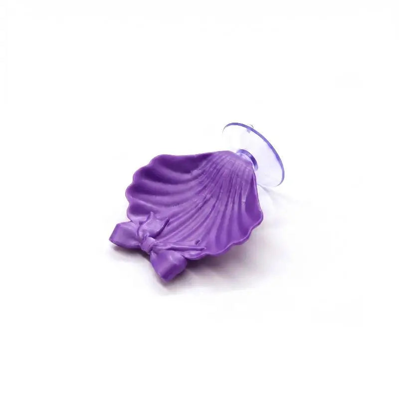 Shell Shaped Betta Feeding Dish with Suction Cup | Tank Decor Aquarium Feeding Tray Peaceful Pleasures Health and Wellness I
