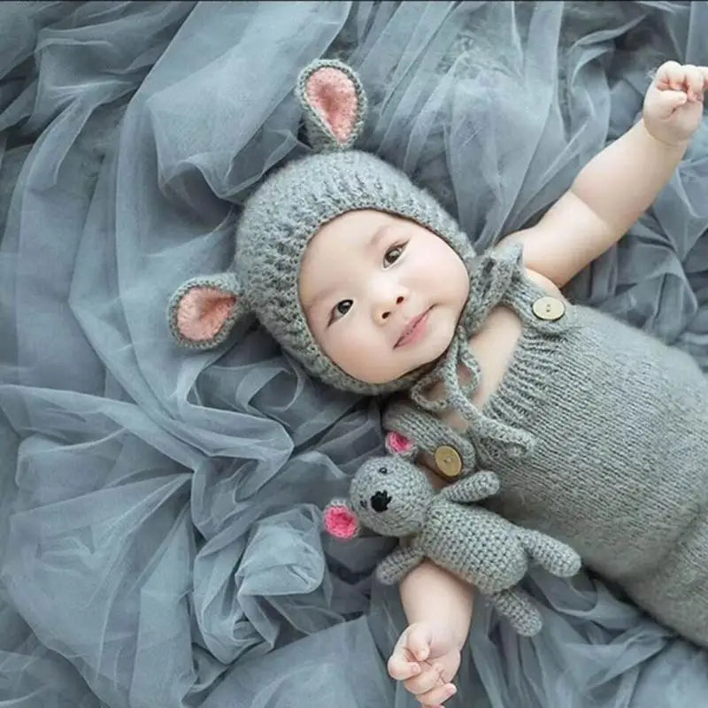 Newborn Photography Backdrop Yarn 10x1.5m – Mesh Background
