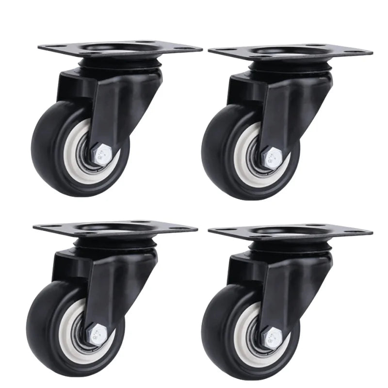 4-Pack Heavy Duty Swivel Caster Wheels with Brake – 180kg