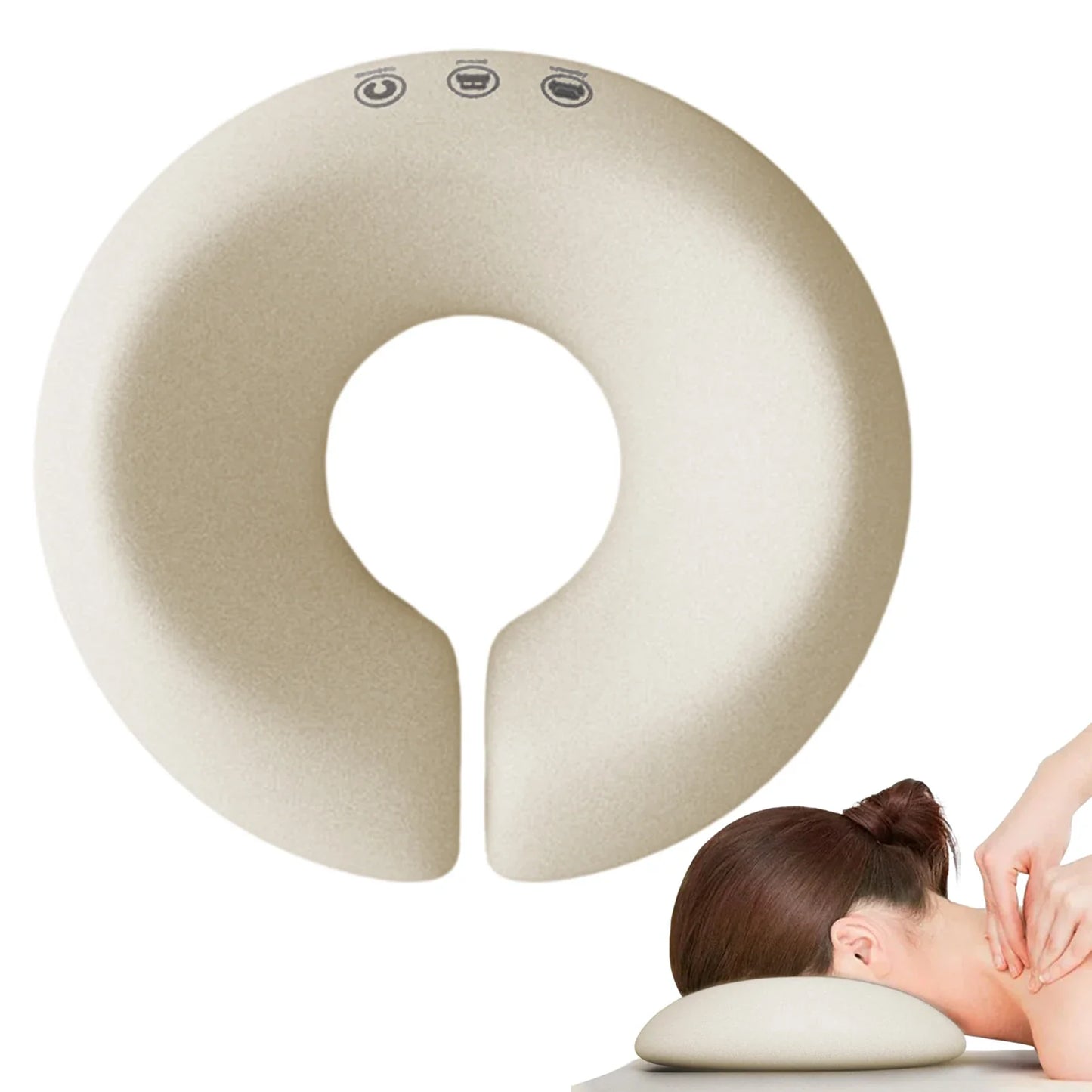 Spa Massage Table Face Cushion – Ergonomic Foam Headrest Pillow