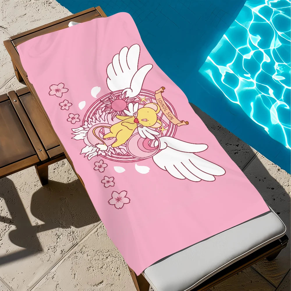Cardcaptor Sakura Anime Beach Towel | Quick Dry, Soft, Multi-Size