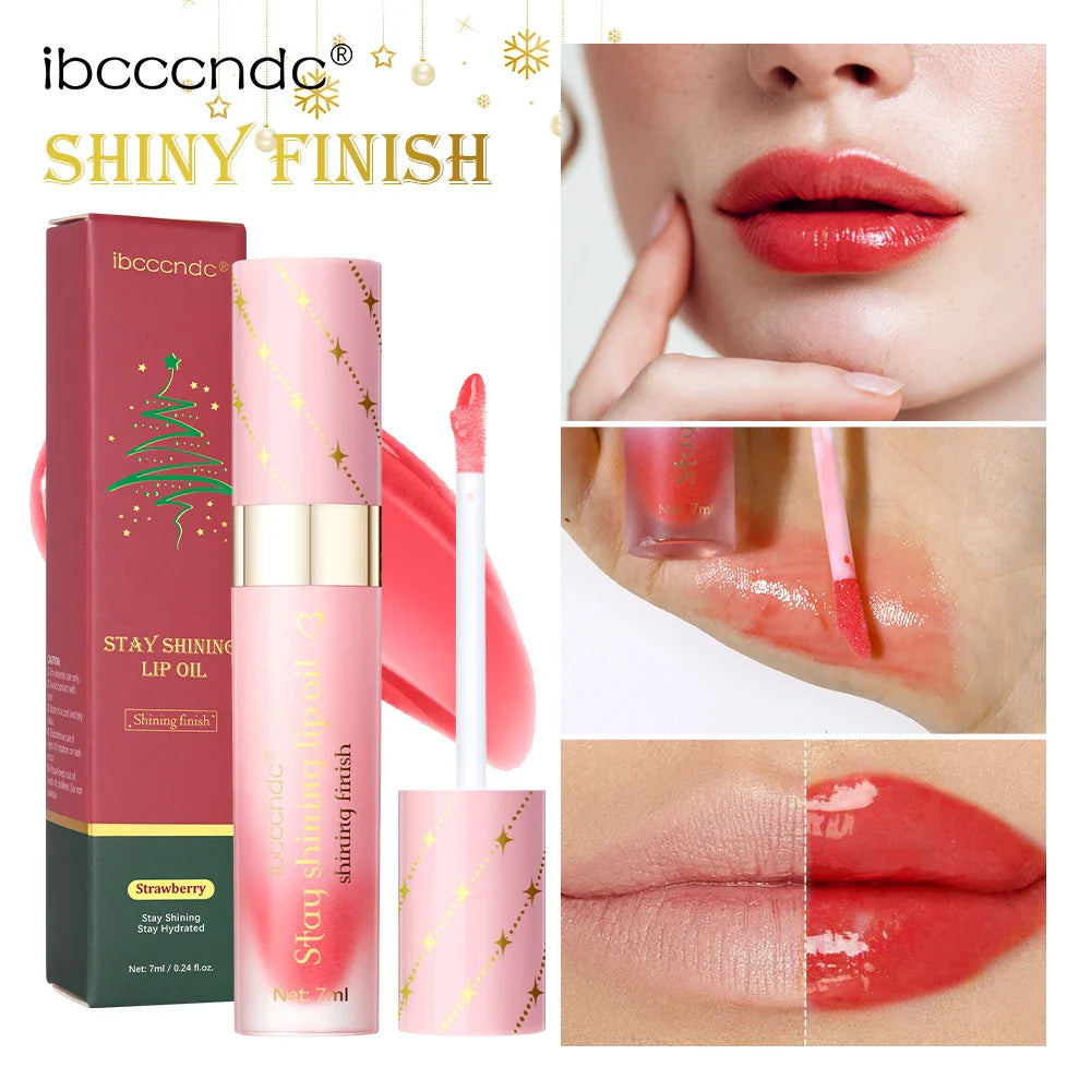 ibcccndc Lip Stain & Oil Set – Hydrating Glossy Lip Duo