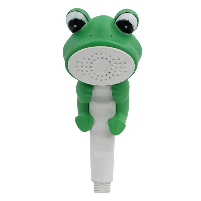 Cartoon Kids Shower Head with Suction Cup | Baby Bath Spray