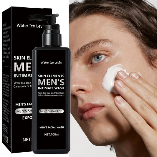 Men's Foaming Facial Cleanser – Oil Control & Deep Clean 100ml Men's Facial Cleanser Peaceful Pleasures Health and Wellness