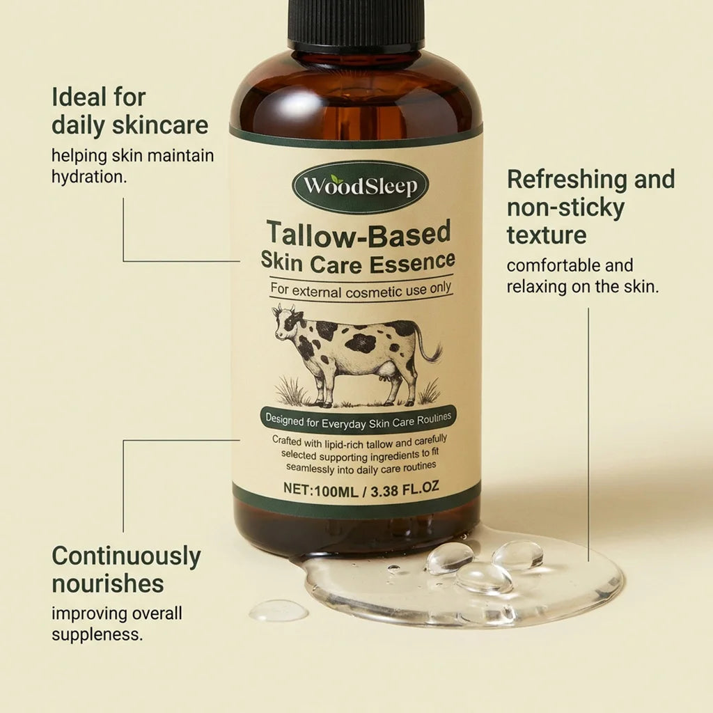 Tallow Face Serum 100ml – Moisturizing & Soothing Skin Essence