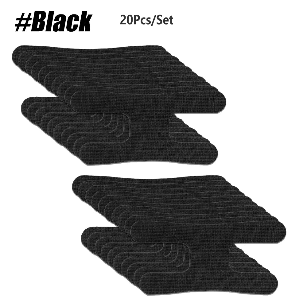 Thumb & Finger Kinesiology Tape | Self-Adhesive Joint Support Kinesiology Finger Tape Peaceful Pleasures Health and Wellness Black-20PCS