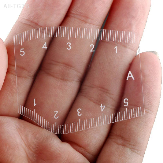Eyebrow Shaping Ruler Stencil Kit – Beginner Brow Tool Eyebrow Shaping Tool Peaceful Pleasures Health and Wellness