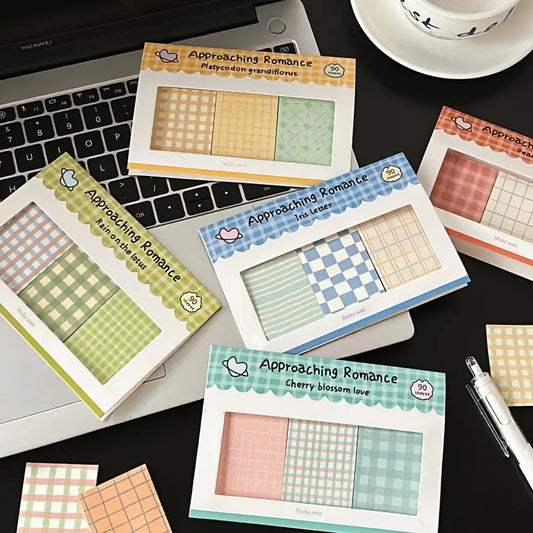 Grid Combination Convenience Sticker Romantic Series Hand Account Peaceful Pleasures Health and Wellness