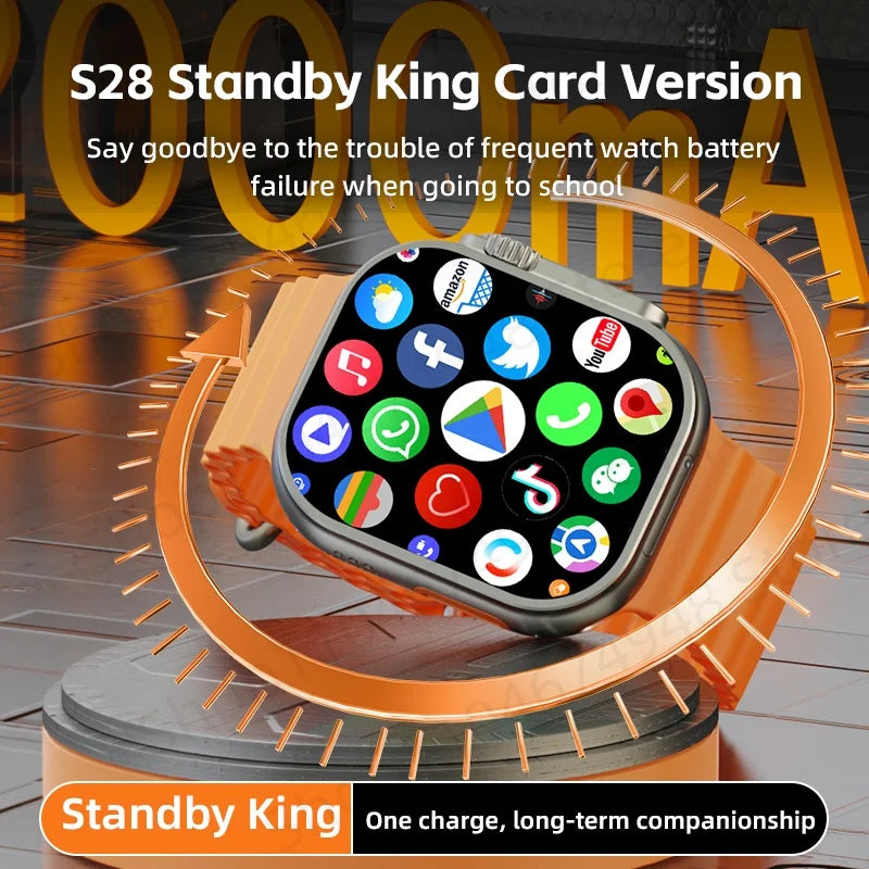 GOLDENSPIKE CD12 4G Android Smart Watch | GPS, Camera, SIM