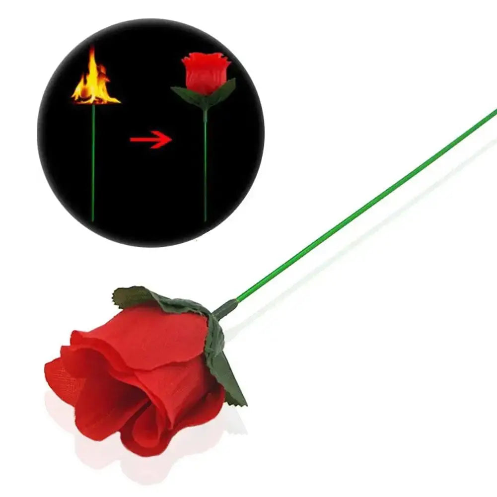 Novelty Surprise Prank Joke Mystical Fun Toy Torches Change Roses Magic Tricks Fun Romantic Present Peaceful Pleasures Health and Wellness