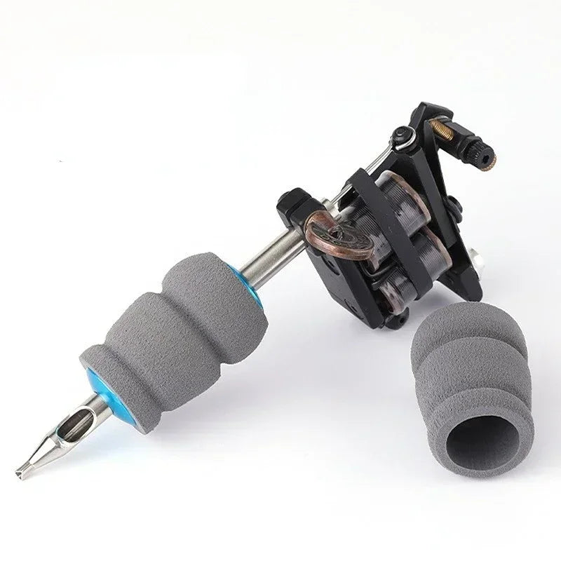 Tattoo Machine Handle Set – Anti-Slip Sponge Grip, 6 Sets