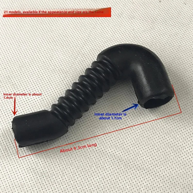Fireproof Aluminum Exhaust Extension Tube 60–150mm Universal
