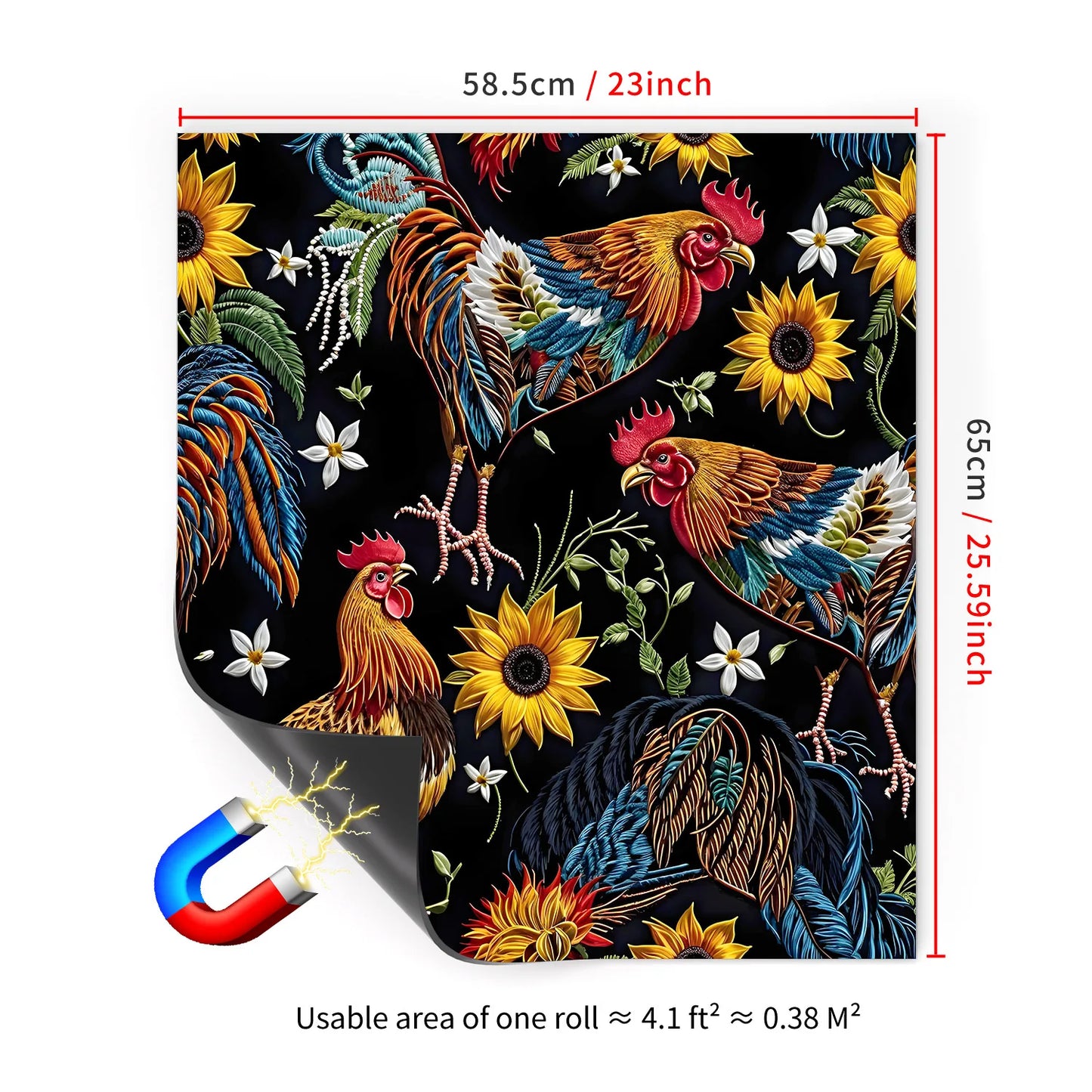 Household dishwasher magnetic patch kitchen and refrigerator magnetic patch Peaceful Pleasures Health and Wellness MDS55