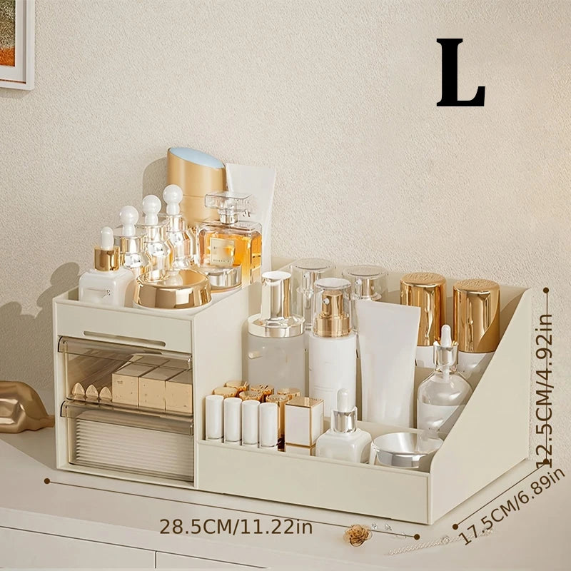 Makeup Organizer with Drawers | Vanity Cosmetic Storage