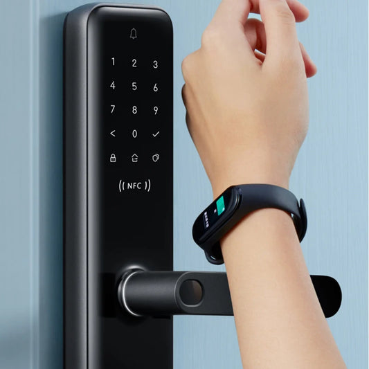 DHL Shipping Aqara N200 Smart Door Lock Fingerprint Door Locks Bluetooth Password NFC Unlock Smart Lock Work With HomeKit Mijia Peaceful Pleasures Health and Wellness