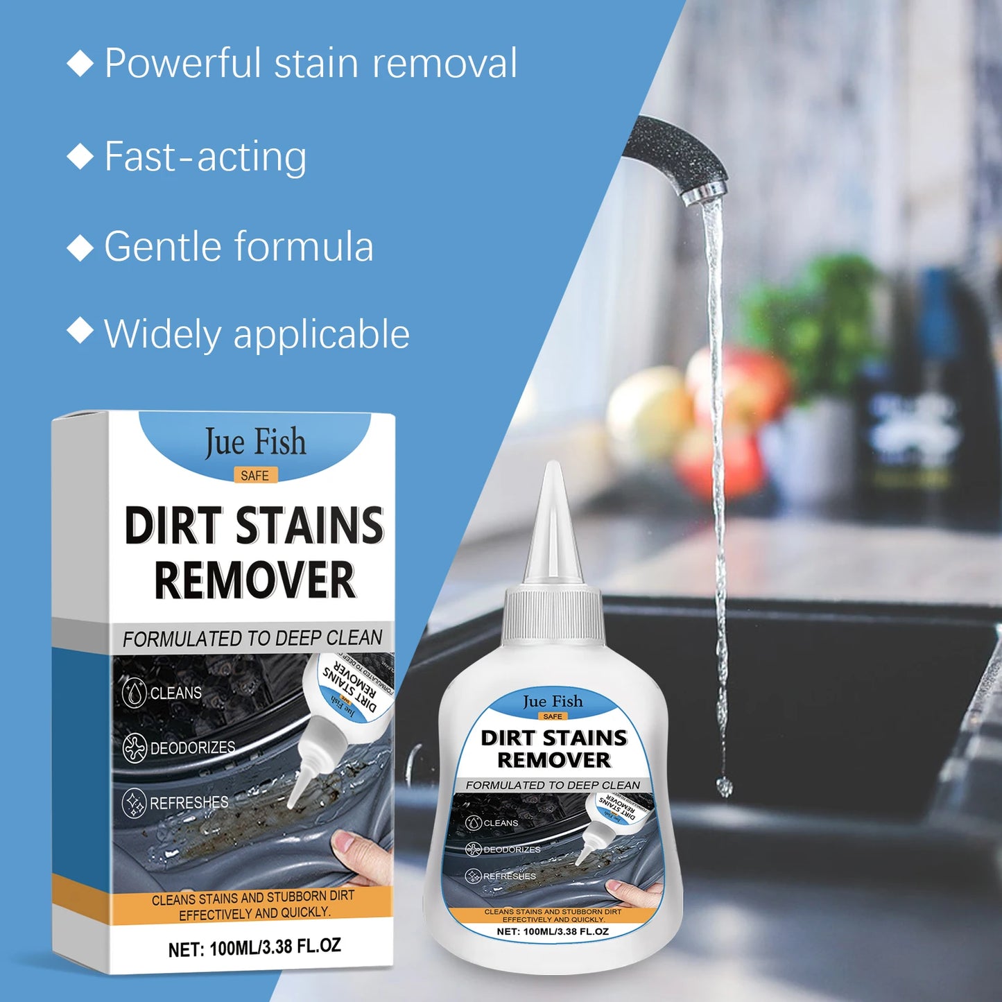 Multipurpose Stain Remover Gel | Grease, Rust & Grime Cleaner