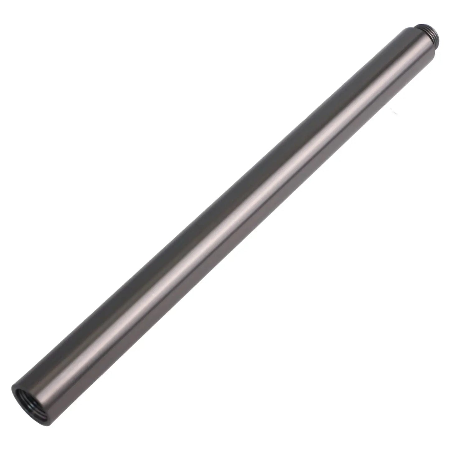 Shower Extender Bathtub System Black Grey Round Extension Bar Faucet