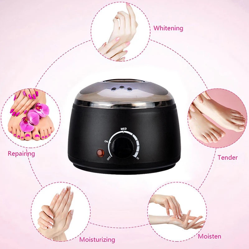 2026 500ML Hair Removal Wax Melting Machine Quick Heater Melting Pot for Wax Beans Professional Waxing Treatment/Wax Beans Peaceful Pleasures Health and Wellness