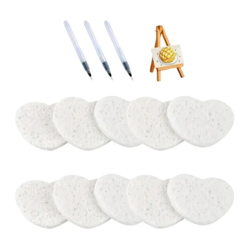 Magical Puff 3D Art Paper Set – 10 Foam Sheets, Markers & Easel