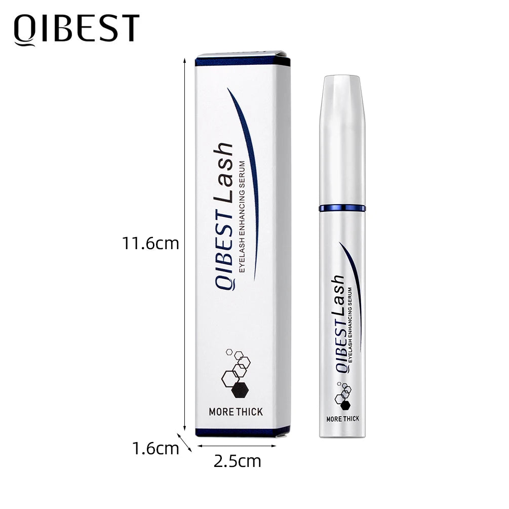 QIBEST Eyelash Growth Serum Moisturizing Liquid Eyelashes Enhancer Lengthening Makeup Fuller Longer Eye Lashes Serum Cosmetics Peaceful Pleasures Health and Wellness Eyelash Serum