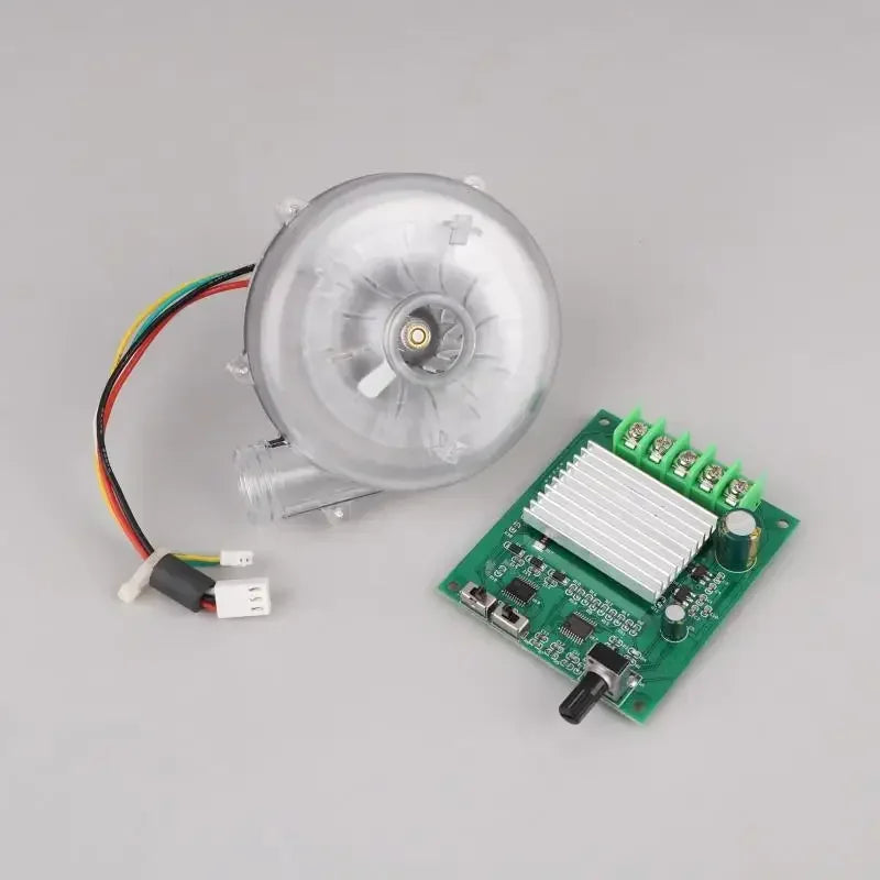 39mm Brushless DC Motor 12V-24V | 3-Phase High-Speed Turbine Fan