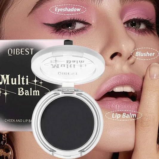 QiBest Colour-Change Multi Balm – Blush, Lip & Eye Tint Multi-Use Blush Balm Oasis Select