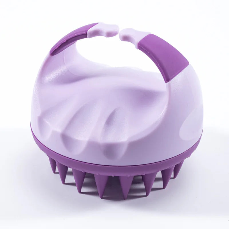 Scalp Scrubber Shampoo Brush & Massager with Handle