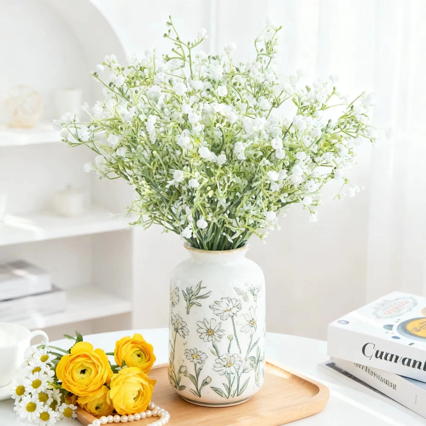 Artificial Gypsophila Bouquet | Wedding, Home & DIY Décor