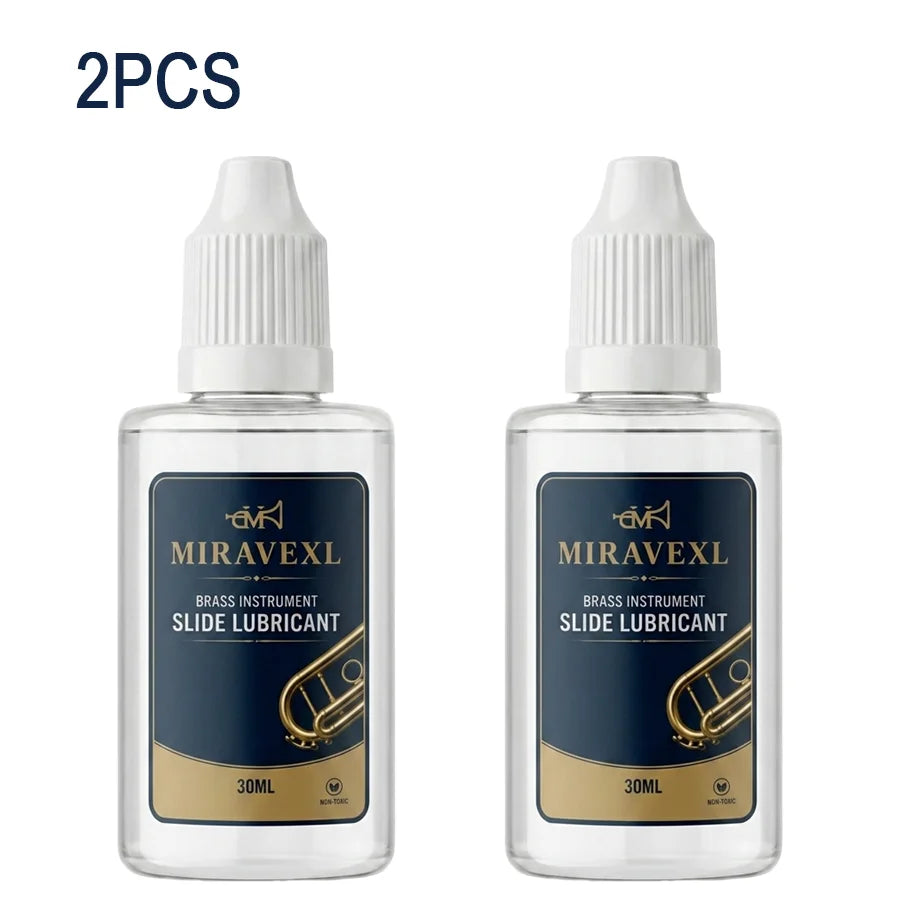 MIRAVEXL Brass Valve Oil 30ml – Trumpet, Horn, Tuba Lubricant