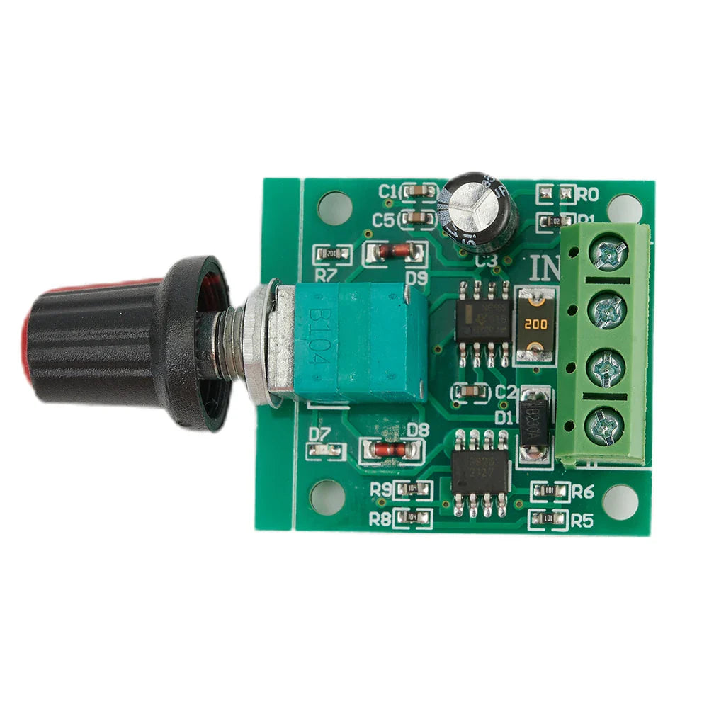 DC 1.8V–15V PWM Motor Speed Controller | Adjustable Driver