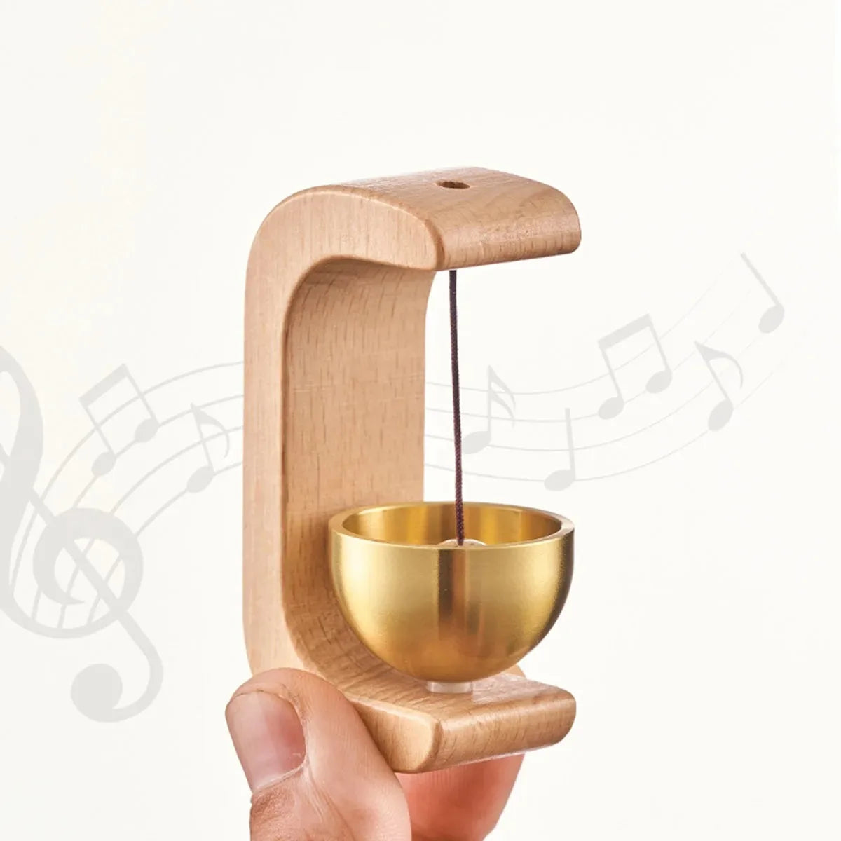 Japanese Wooden Wind Chime Doorbell | Hanging Décor Bell Decorative Wind Chime Peaceful Pleasures Health and Wellness