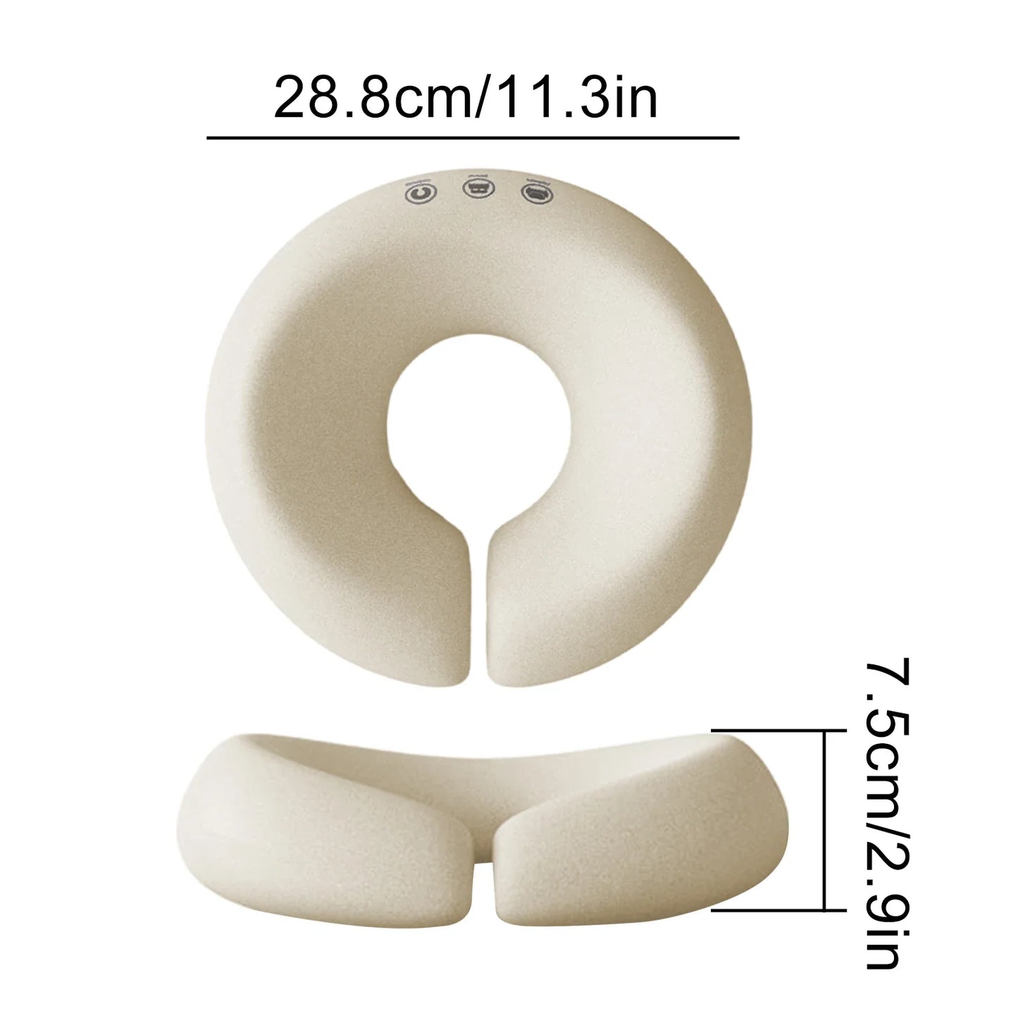 Spa Massage Table Face Cushion – Ergonomic Foam Headrest Pillow