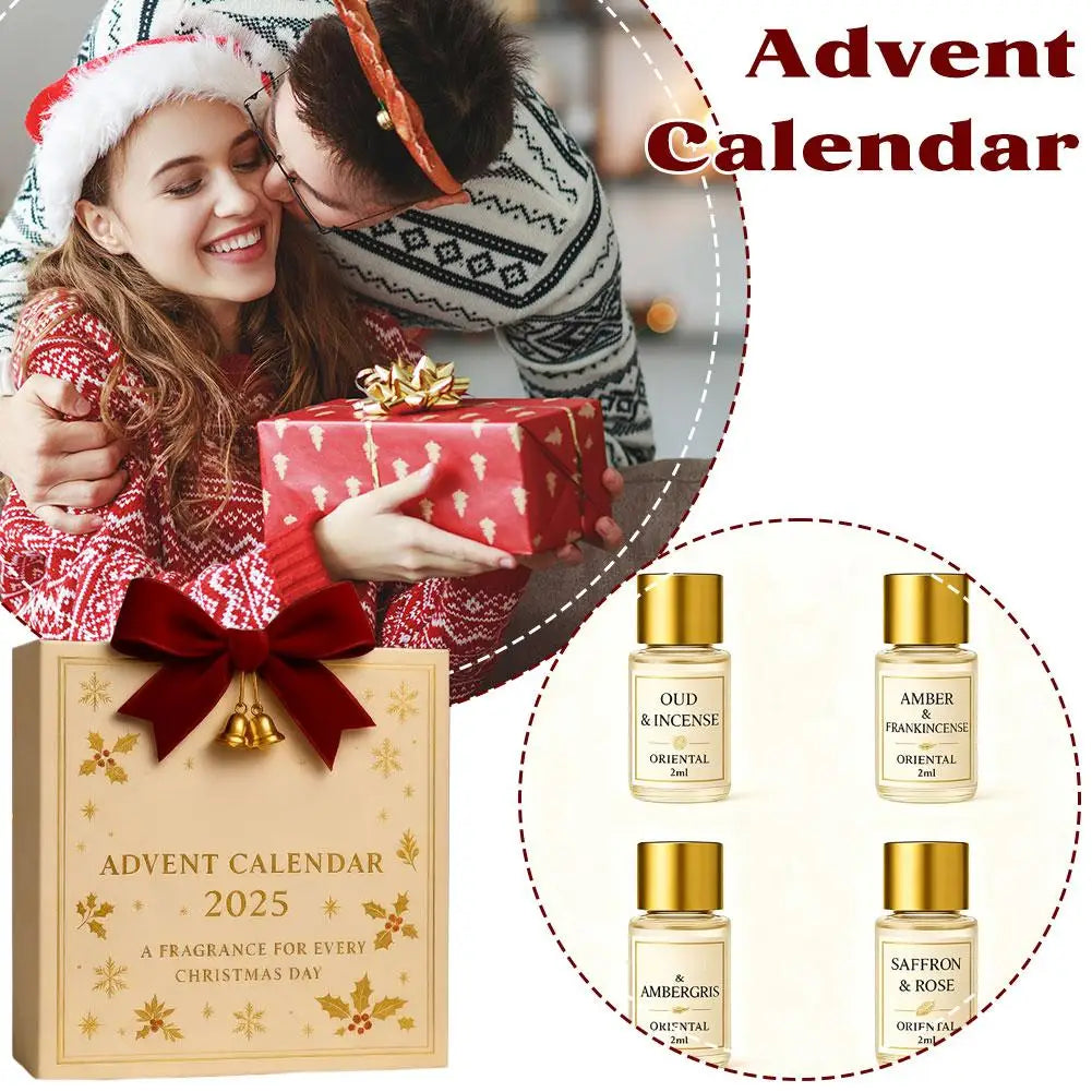 24-Day Fragrance Advent Calendar | 24 Mini Perfume Blind Box