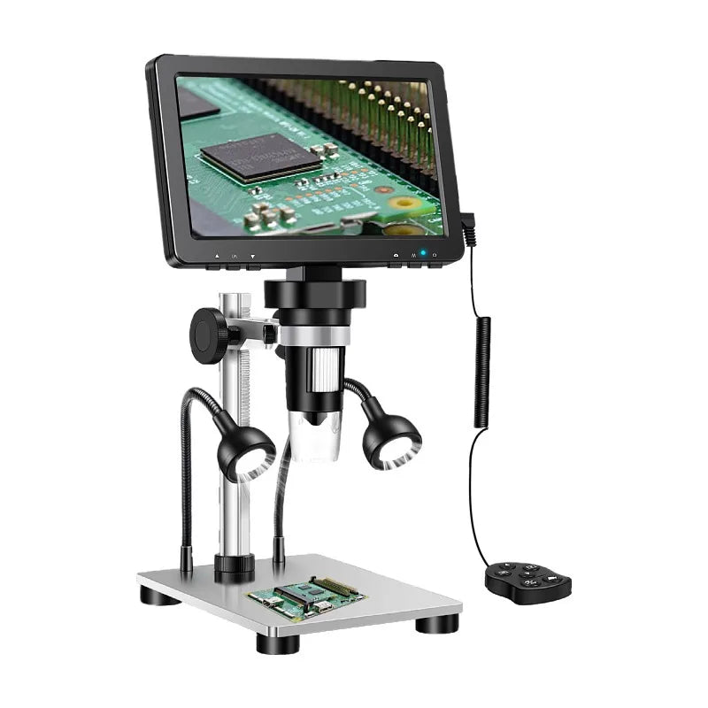 High Definition 7-Inch Screen Electron Microscope Can Be Connected To A Computer for Measurement, Digital Microscope Peaceful Pleasures Health and Wellness