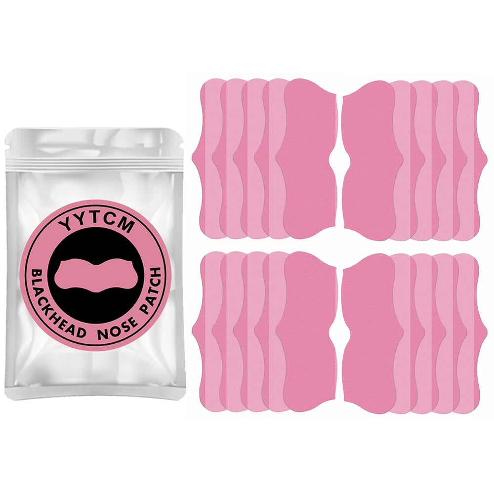 Large Size Black Nose Strips Pink Blackhead Remover Deep Cleansing Pore Strips for Nose Care 5/10/15/20/30/50/100pcs Peaceful Pleasures Health and Wellness 1bag 20pcs
