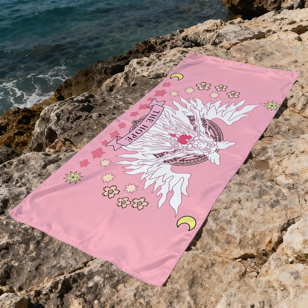 Cardcaptor Sakura Anime Beach Towel | Quick Dry, Soft, Multi-Size