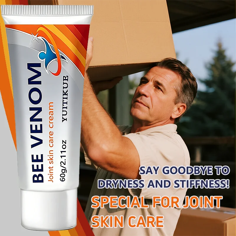 Yuitikue Bee Venom Joint Care Cream, 60g Deep Penetrating Joint Skin Care Cream for Muscle & Joint Relaxation Peaceful Pleasures Health and Wellness