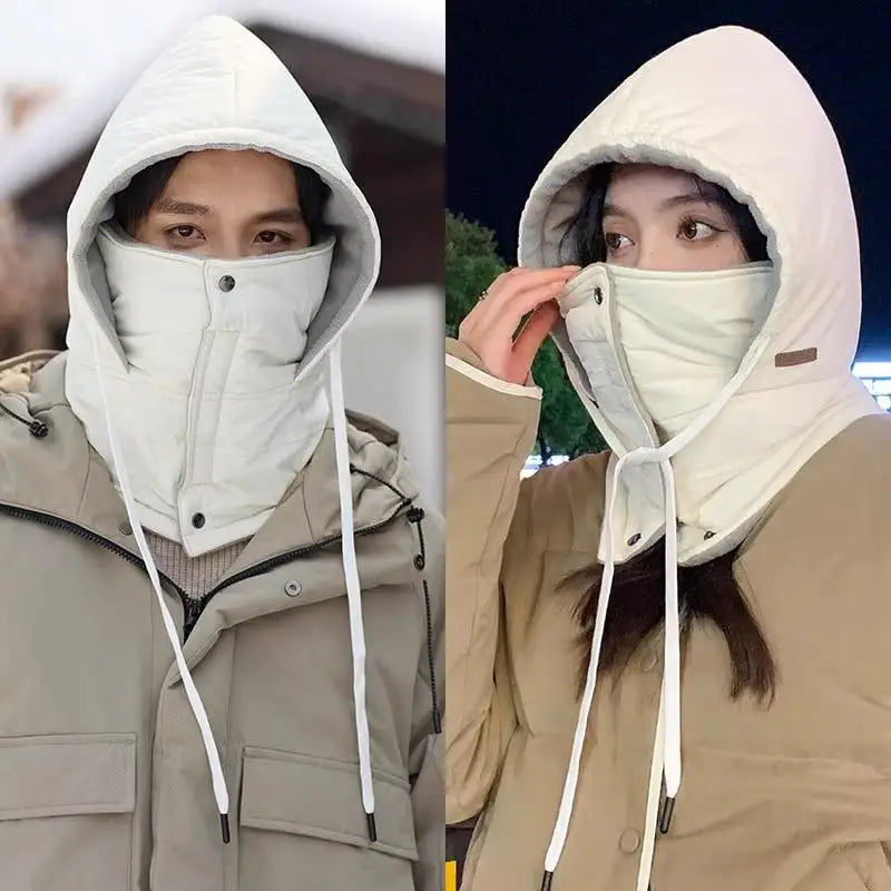 Windproof Cycling Cap with Neck Warmer & Mask | Winter Hat