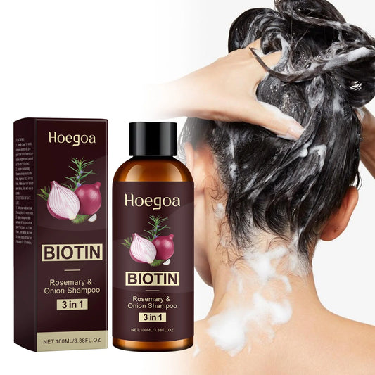 3-in-1 Onion Shampoo – Moisturizing Scalp & Hair Cleanser Moisturizing Shampoo Peaceful Pleasures Health and Wellness