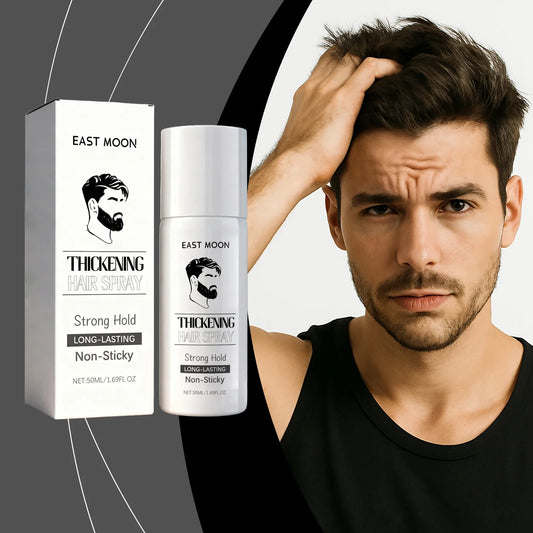 East Moon Men's Volumizing Hair Setting Spray 50ml Hair Styling Spray Oasis Select 50ML Boxed