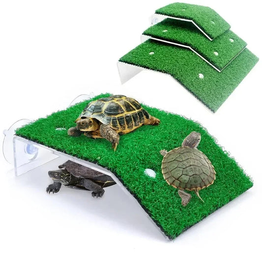 Turtle Basking Platform Ramp Dock | Reptile Terrarium Accessory Reptile Basking Platform Peaceful Pleasures Health and Wellness