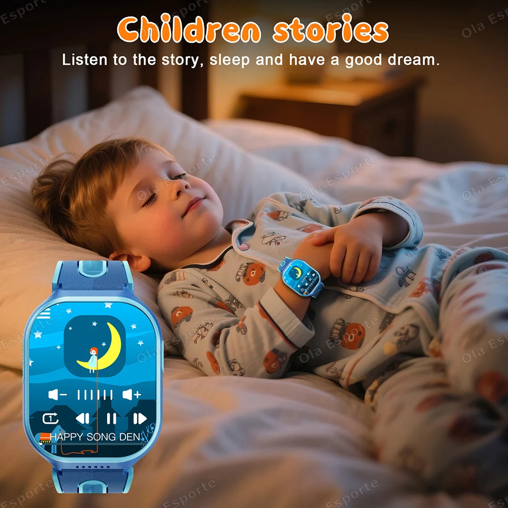 HT30 Kids Smartwatch – 1.83" HD, Camera & 22 Games