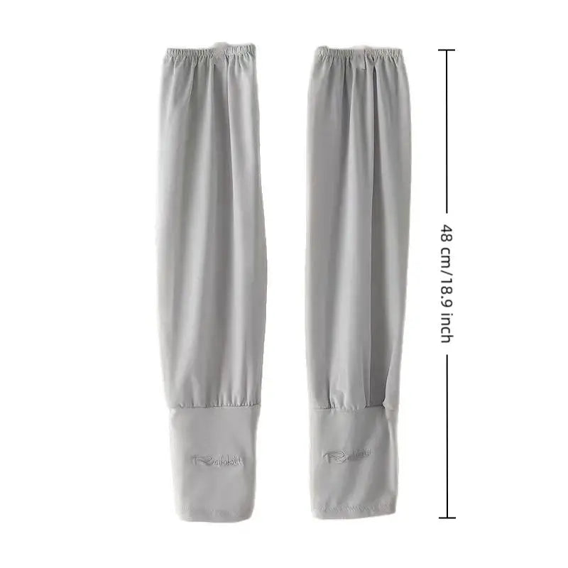 Women's UPF 50+ Ice Silk UV Sun Protection Arm Sleeves | Cooling